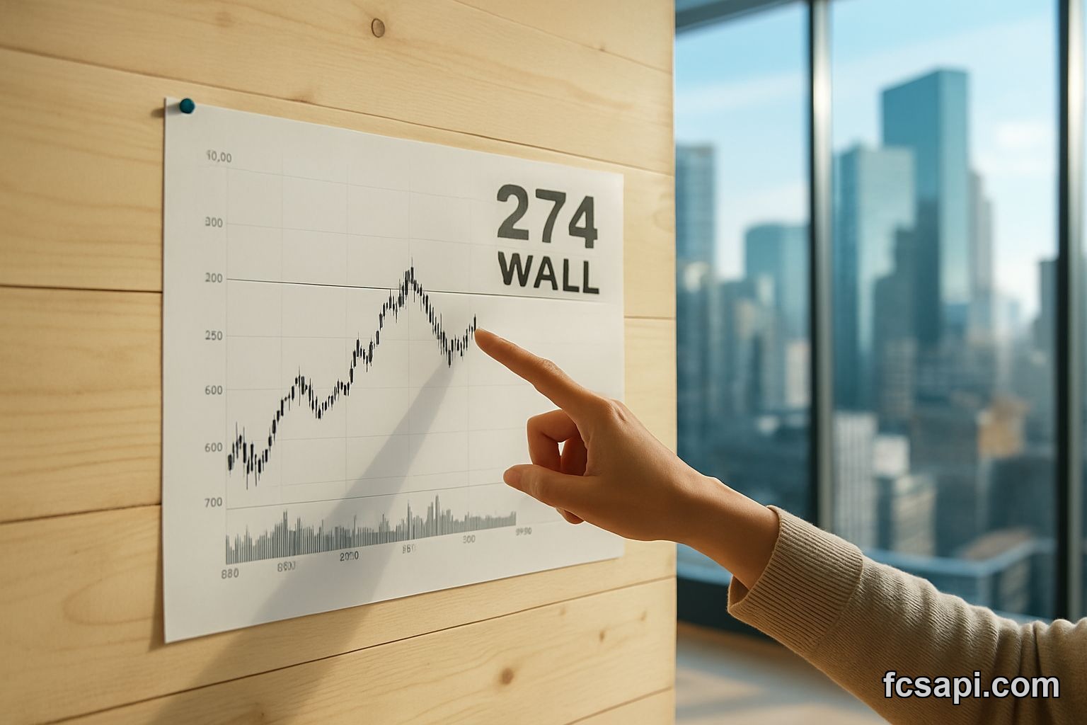 Apple Inc. stock chart showing $274 resistance level analysis