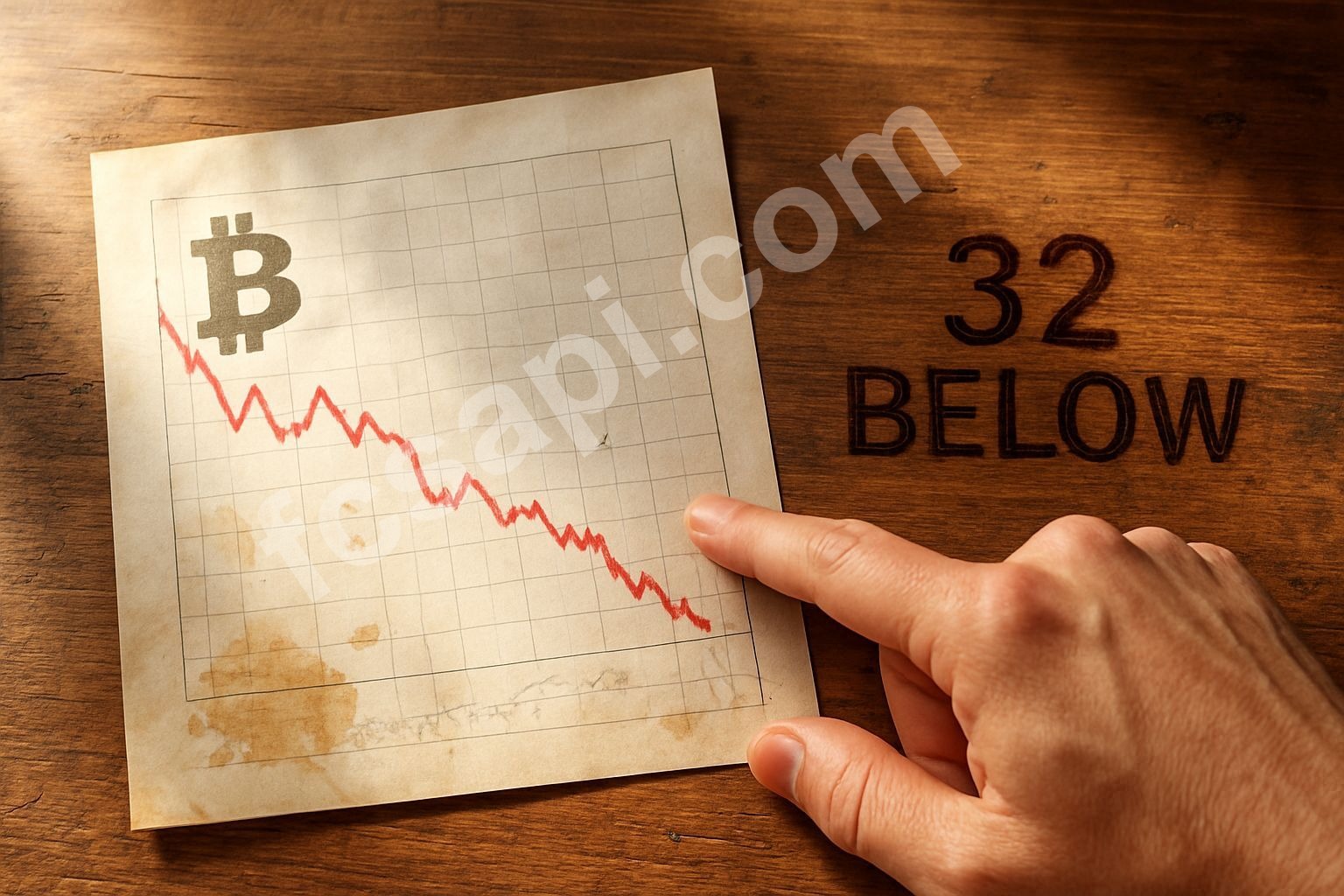 Bitcoin price analysis chart showing 200-day moving average gap