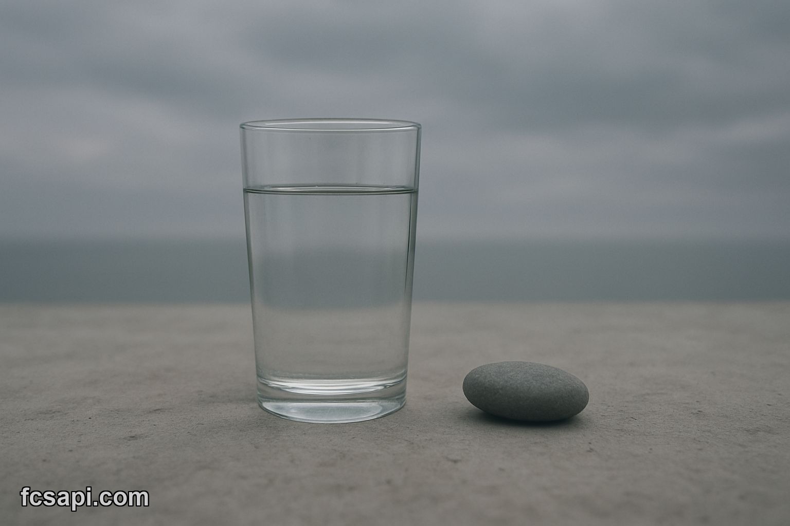 Still water before a storm, reflecting market calm