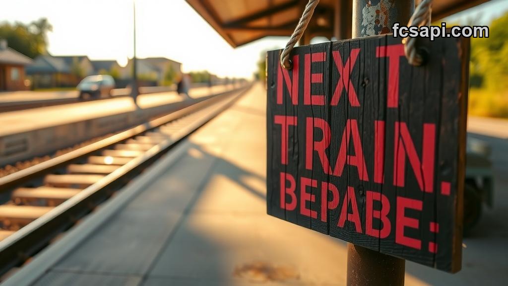 LICT Corp. price uncertainty illustrated through delayed train platform