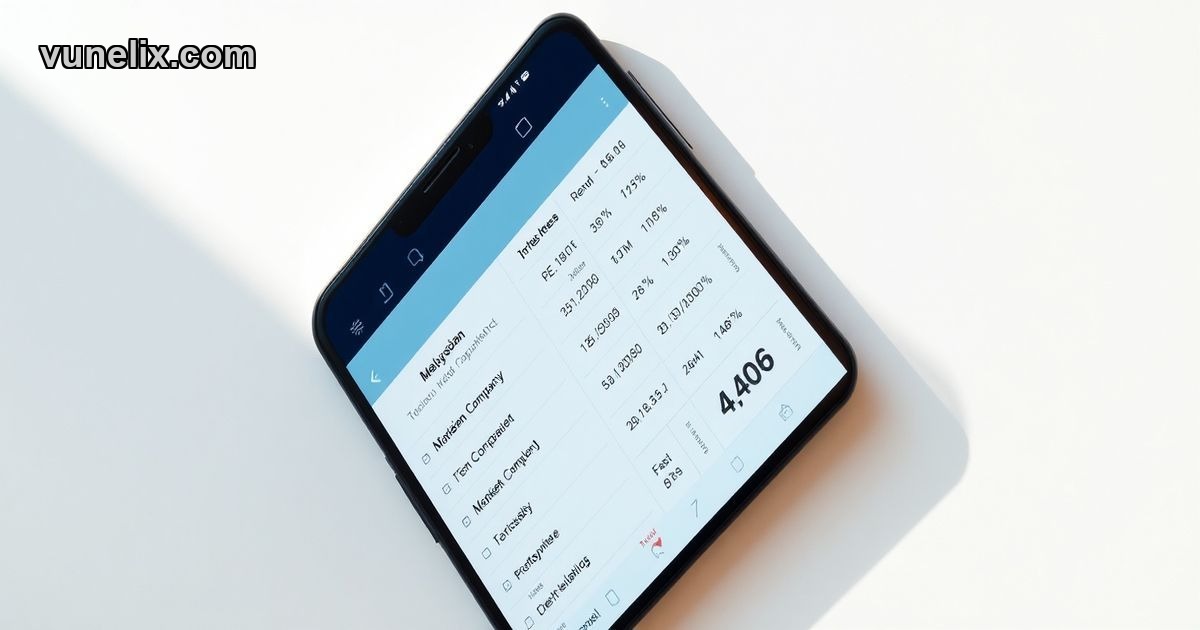 Stock comparison view filtering Bursa Malaysia companies by fundamentals