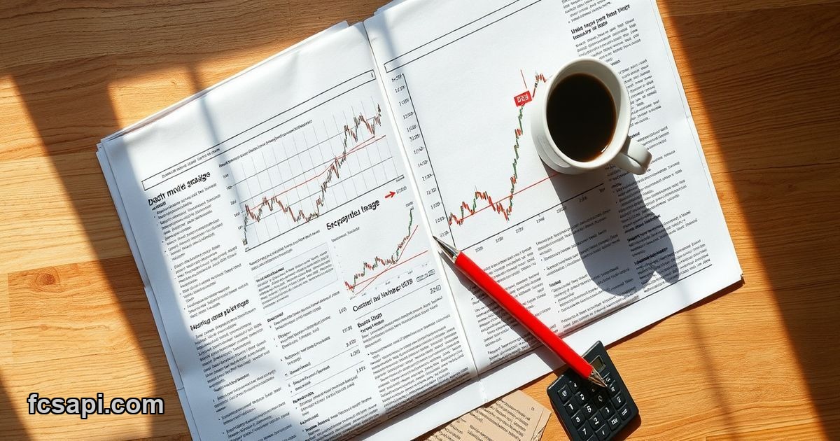 Moving averages analysis showing resistance levels above current price