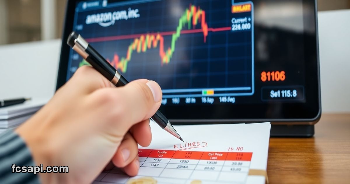 Amazon.com, Inc. moving average resistance technical analysis chart