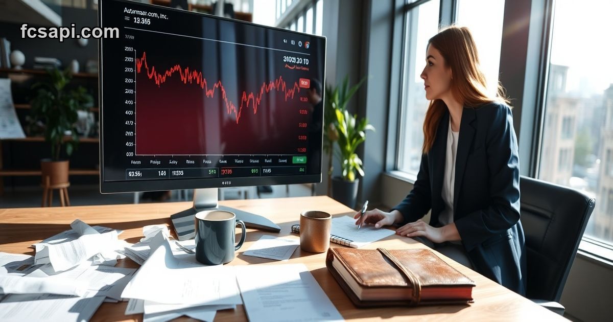 Amazon.com, Inc. stock analysis sell signal trading floor