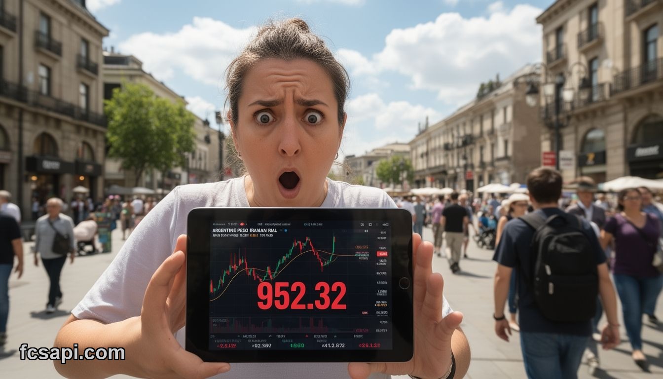 ARGENTINE PESO / IRANIAN RIAL price chart