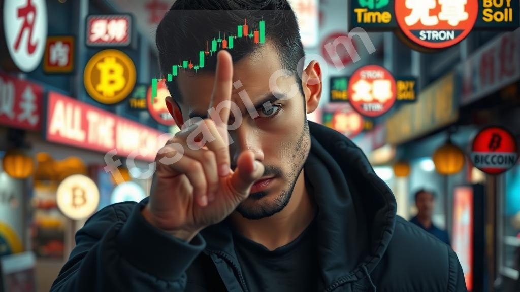 Trader analyzing Bitcoin Strong Sell vs ADX Strong Buy.