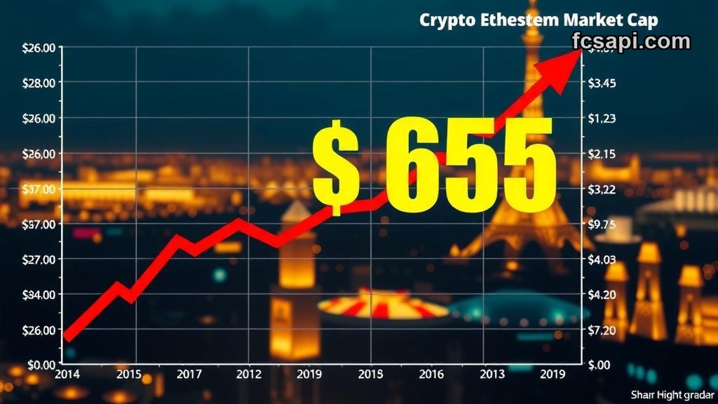 Crypto Ethereum Ecosystem Market Cap price forecast graph