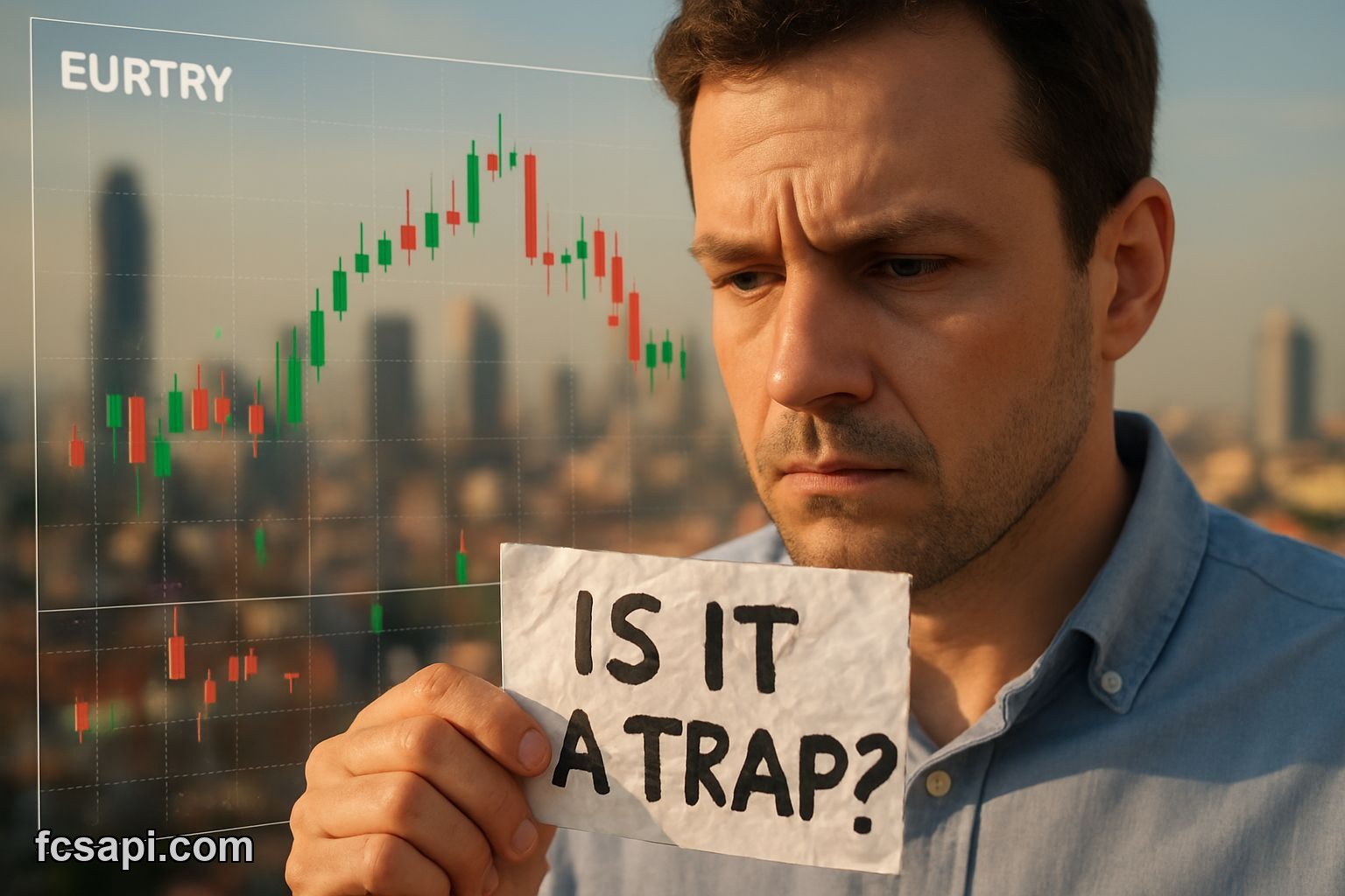 Trader analyzing EUR/TRY (OANDA EU Clients) forecast for 2026.