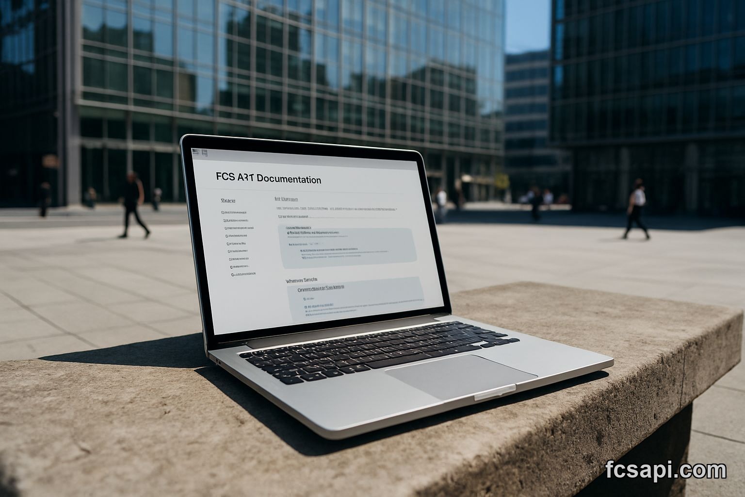 FCS API stock documentation showing JSON endpoints and parameters