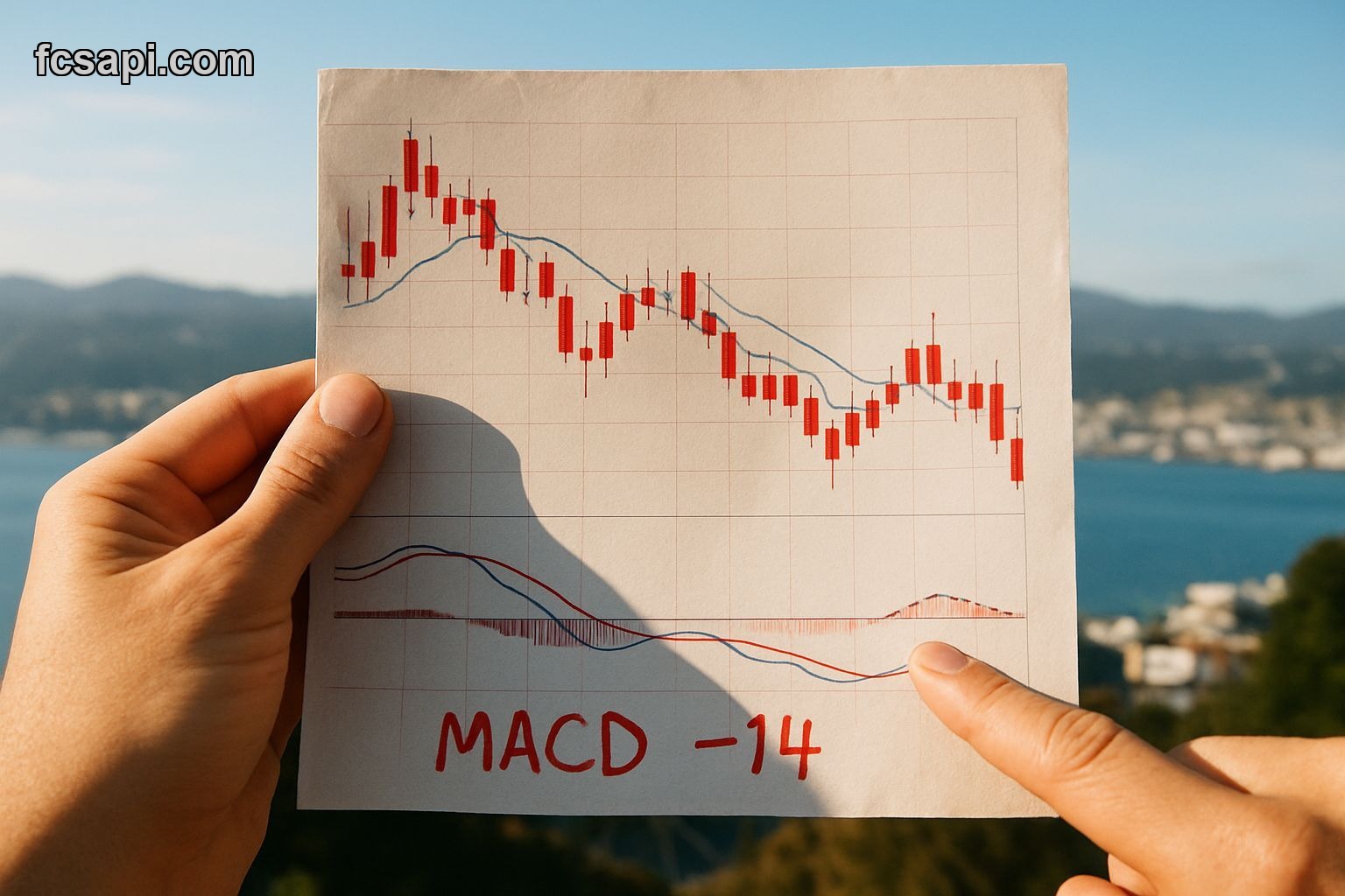 Trader analyzing NEW ZEALAND DOLLAR UZBEKISTANI SOM forecast chart outdoors