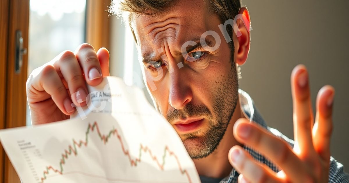 Man confused by NVIDIA Corporation stock chart and sell signal.