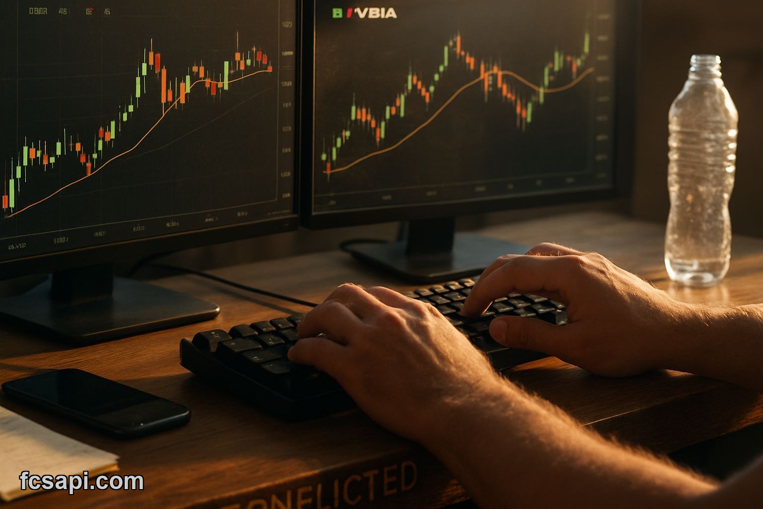 NVIDIA moving averages technical analysis on trading screens