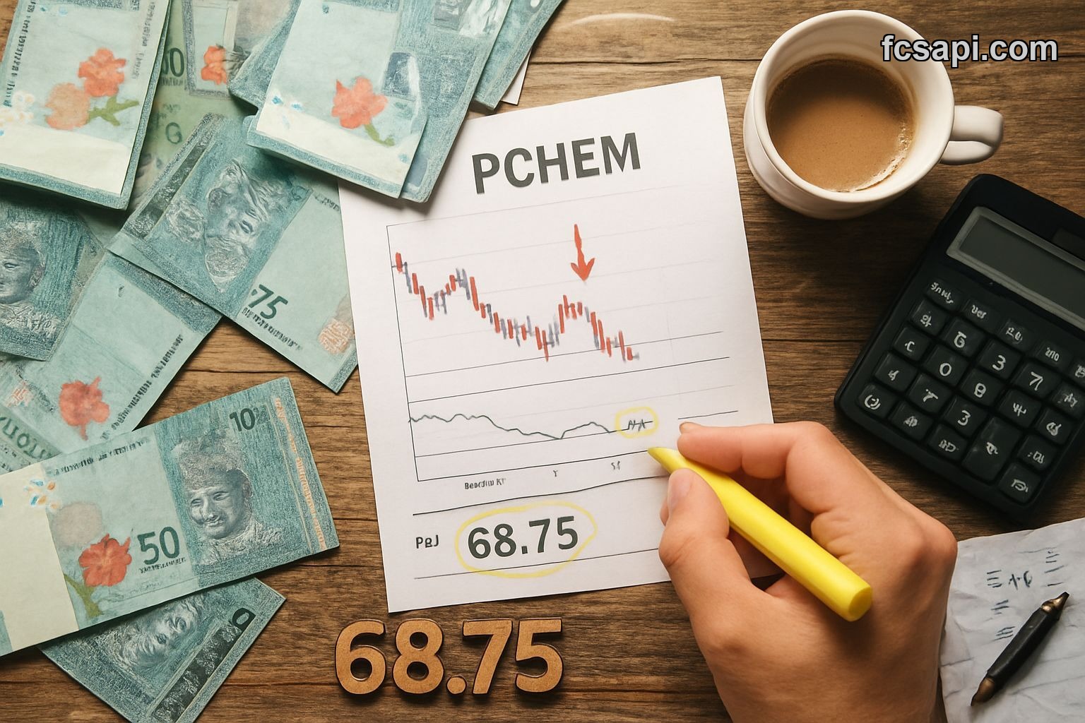 PETRONAS Chemicals Group Bhd. stock chart analysis with hammer pattern