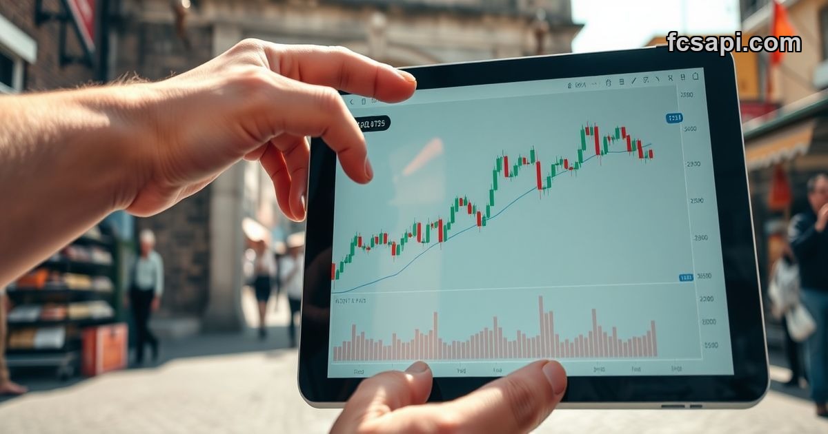 Hand analyzing YUAN RENMINBI / LEBANESE POUND pivot point chart.