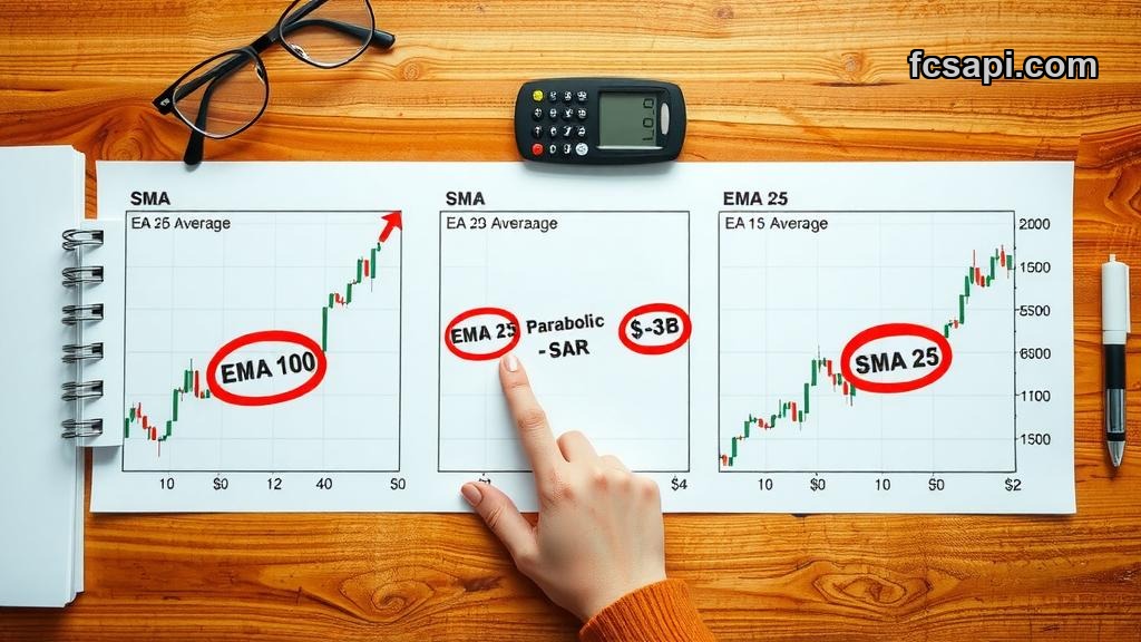Moving averages above crypto AI market cap price