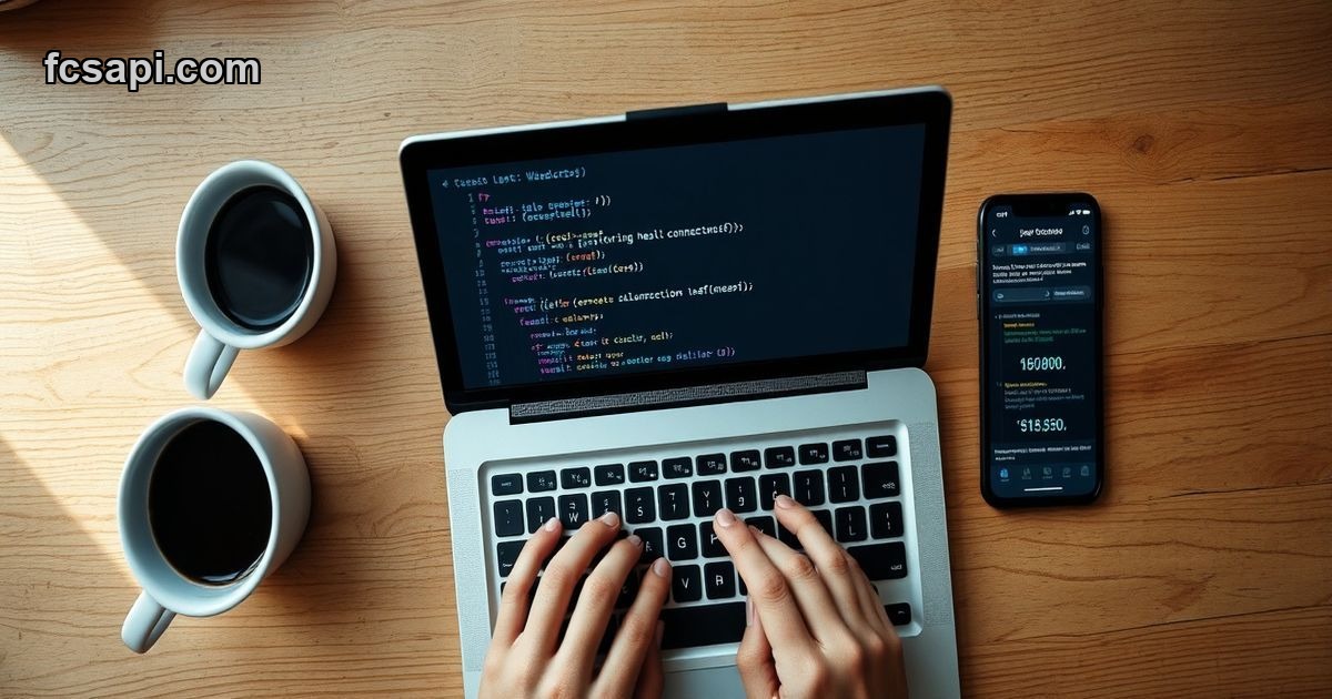 WebSocket API code example for real-time trading bot development