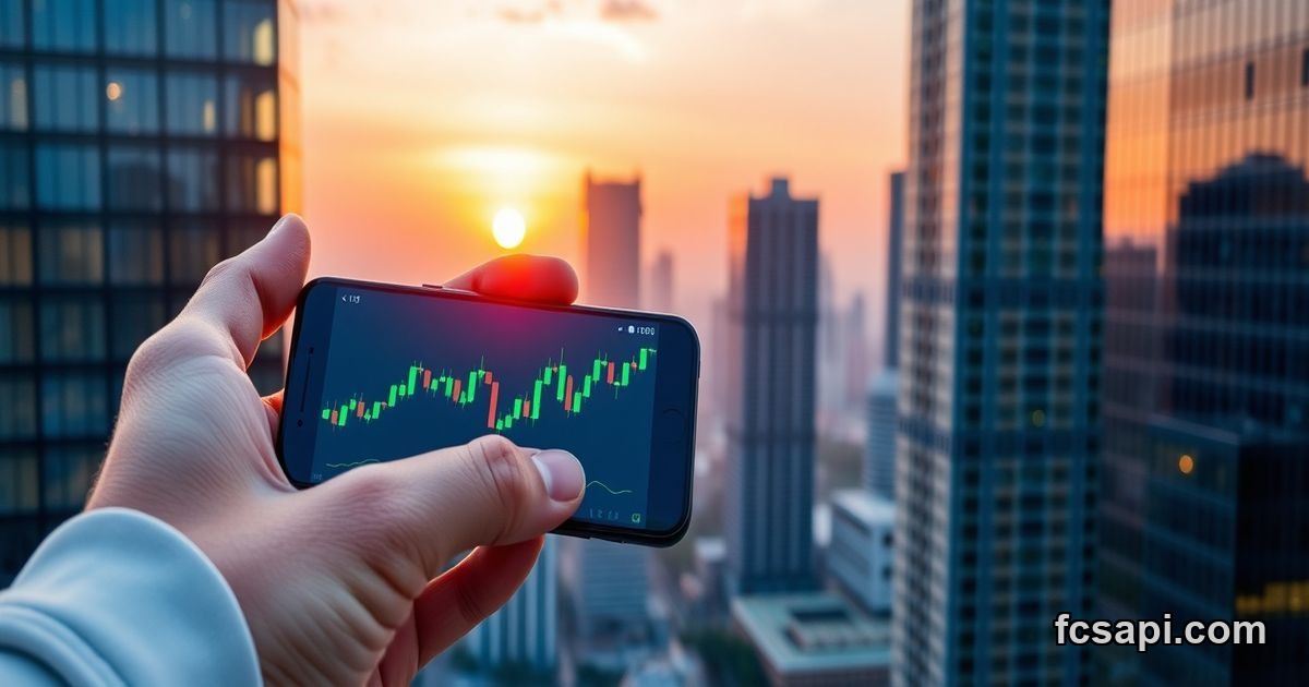 Real-time WebSocket streaming API displaying live cryptocurrency price chart