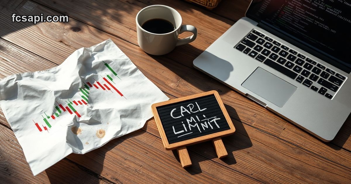 Forex API integration tutorial workspace with code and currency chart