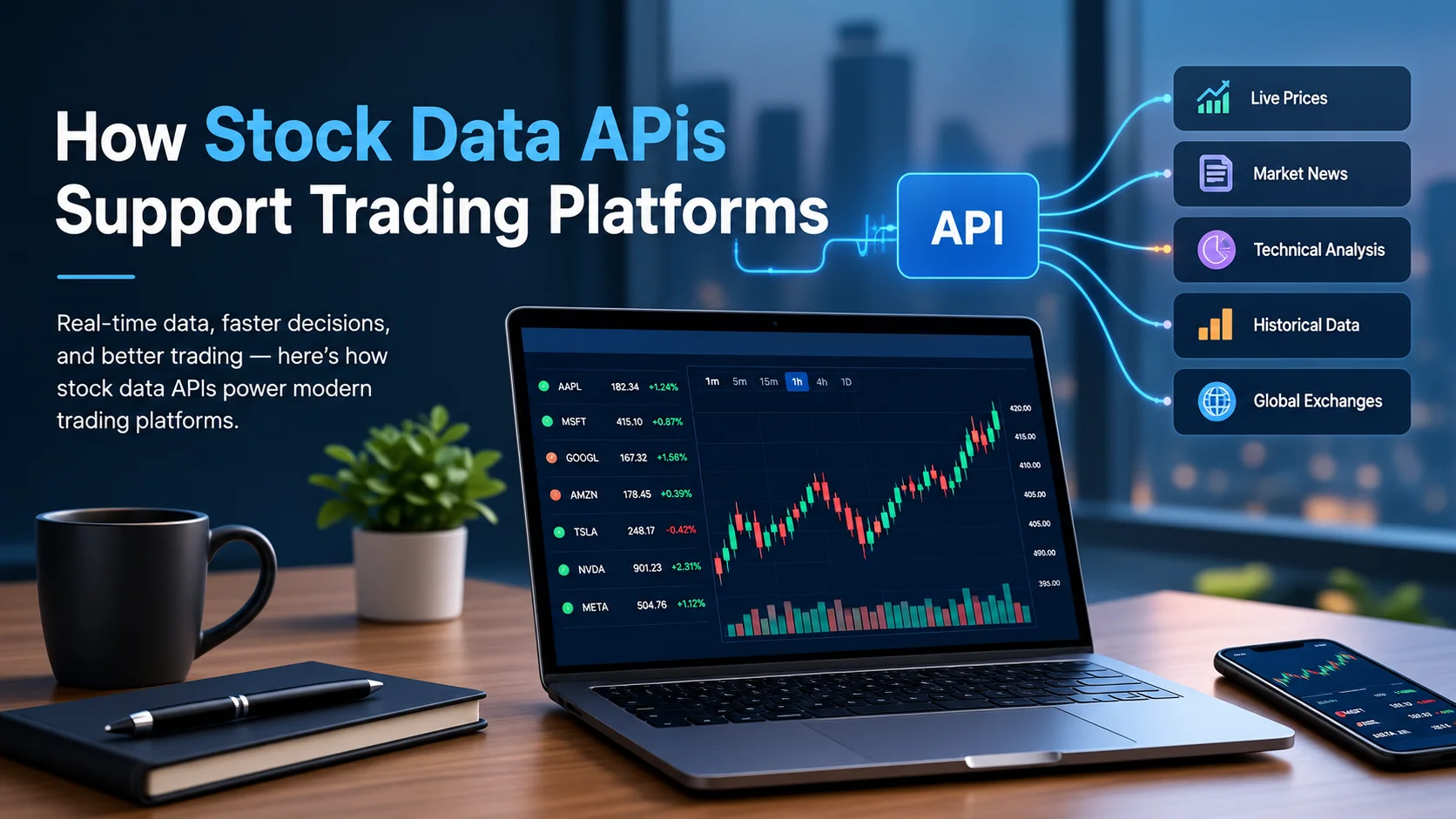 How Stock Data APIs Support Trading Platforms