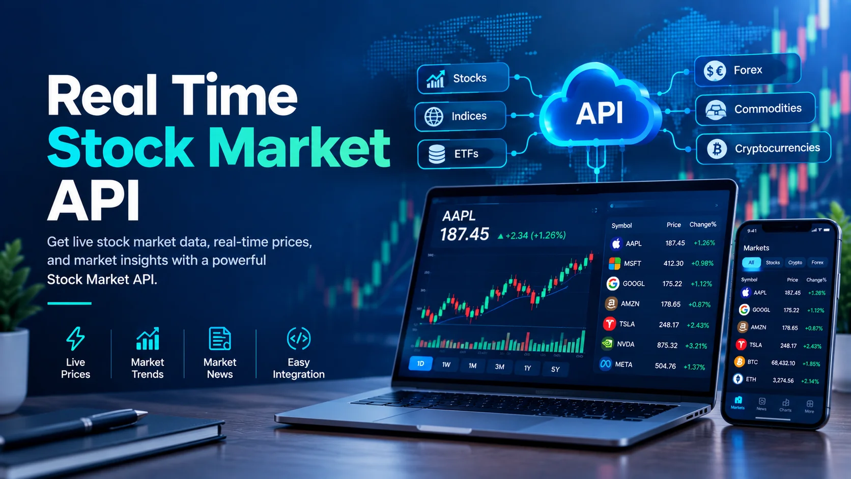 Real Time Stock Market API