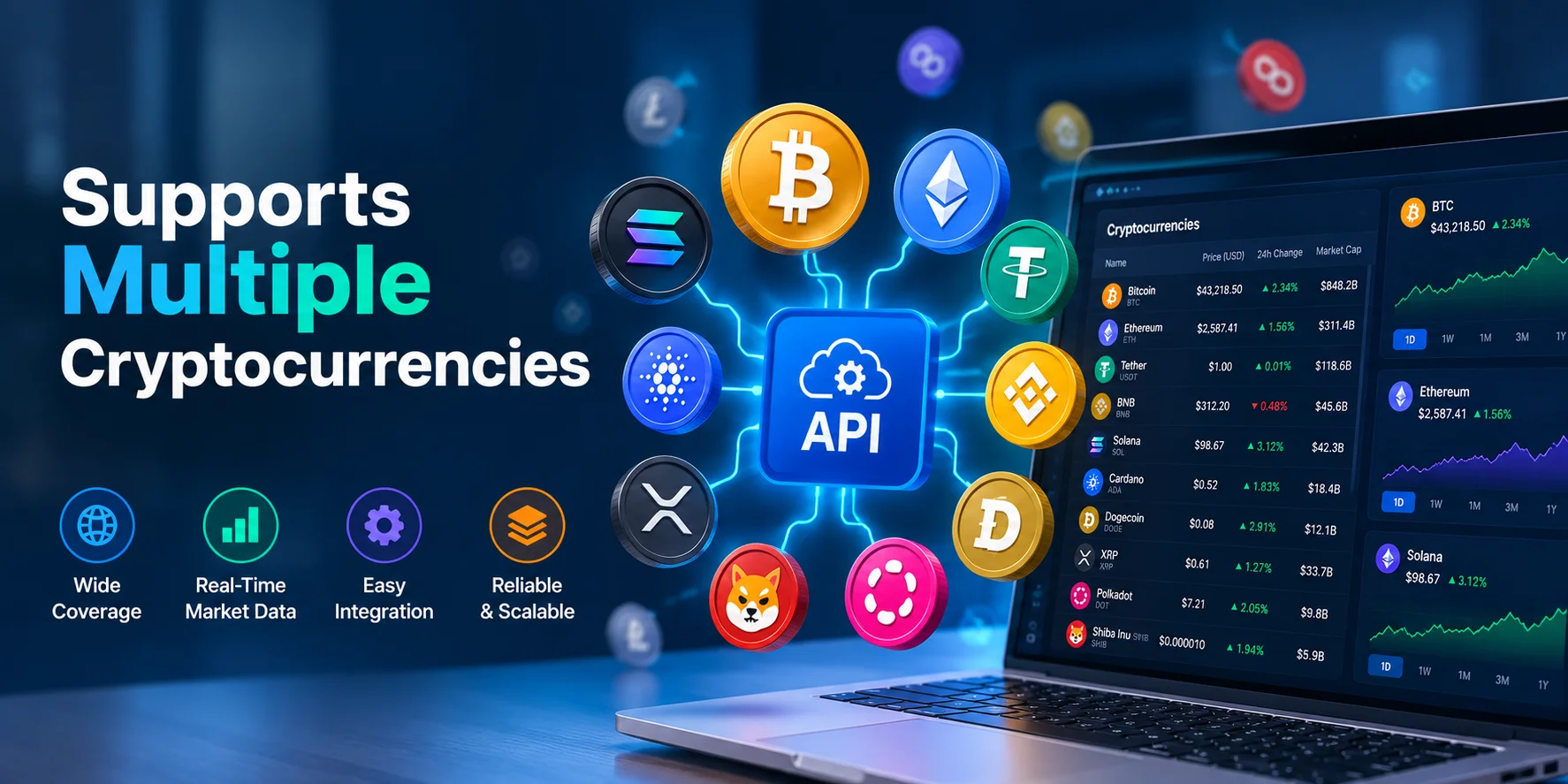 Which Crypto API Supports Multiple Cryptocurrencies?